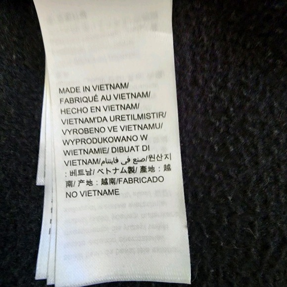 Calvin Klein Mens XLT Black Zipup Jacket. 2 Pockets And Chest Pocket Excell Cond - Picture 8 of 10